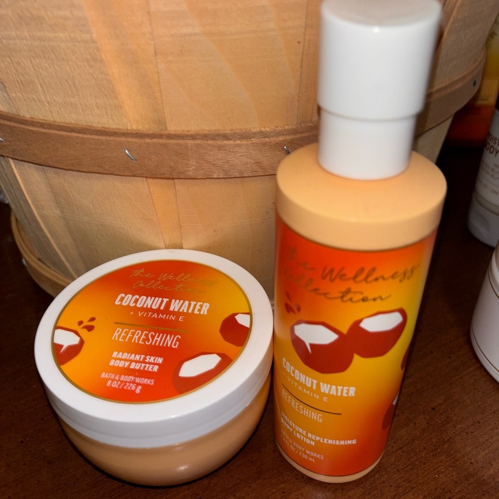 Coconut Water Body Butter and Lotion Set